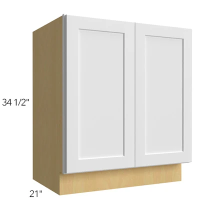 Vanity Base 24 W X 34-1/2 H X 21 D (full height door) – Luxe Oak by Fabuwood