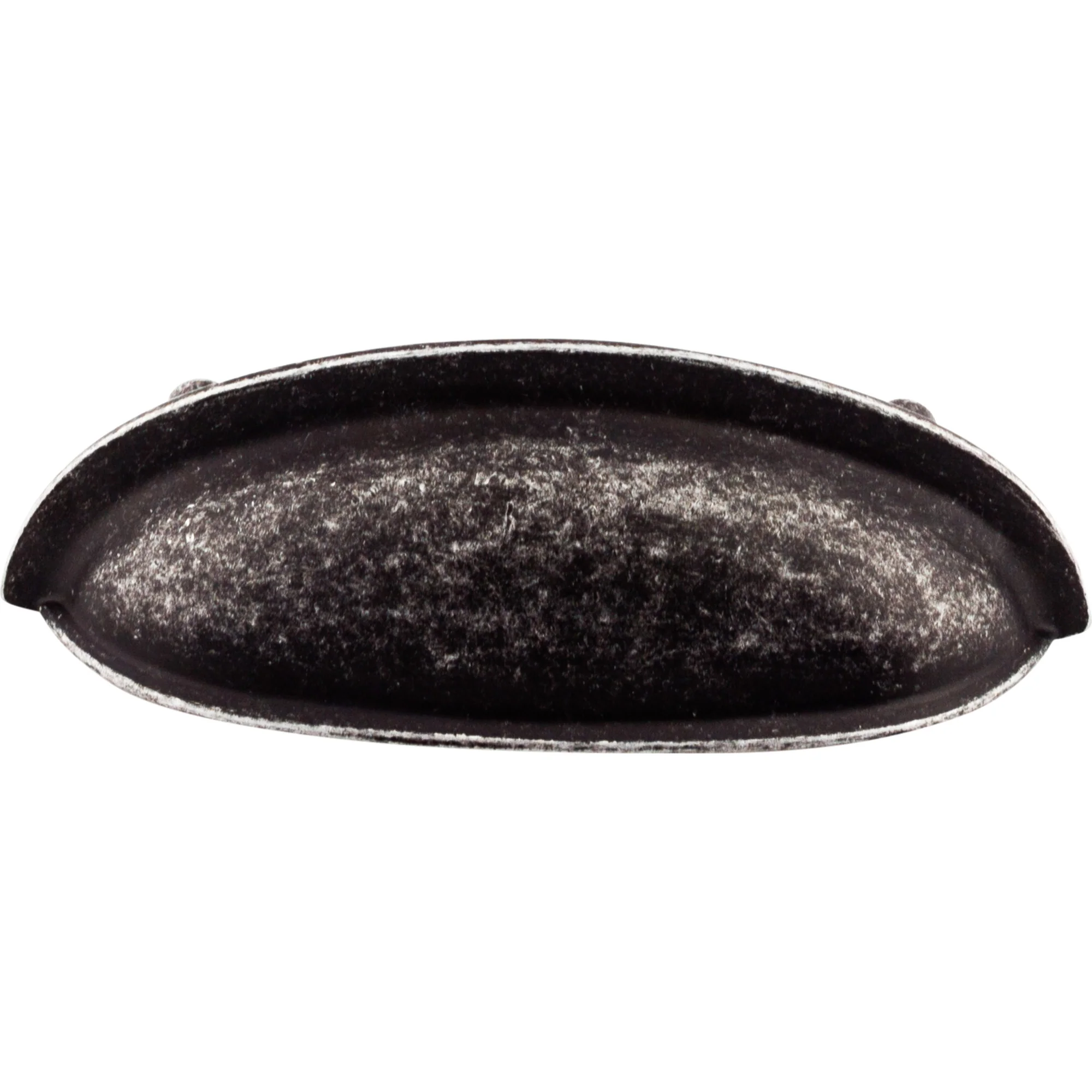Top Knobs Somerset Cup Handle Black Iron 3″ Center to Center