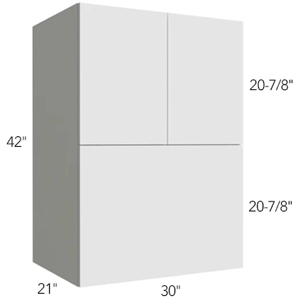Wall Microwave 30 W X 42 H X 21 D (cut out max 28 x 19-3/4) – Catalina by Fabuwood