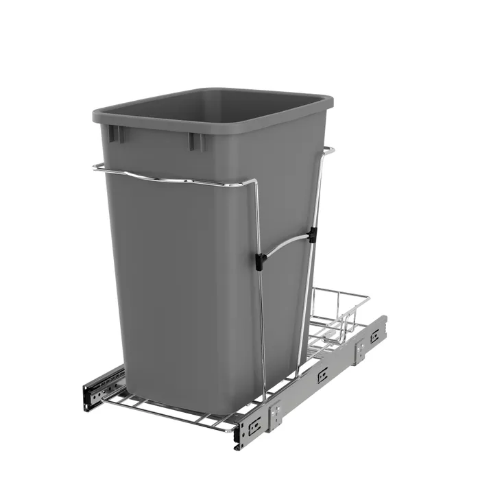 Rev-a-shelf Wire Bottom Mount Waste Container