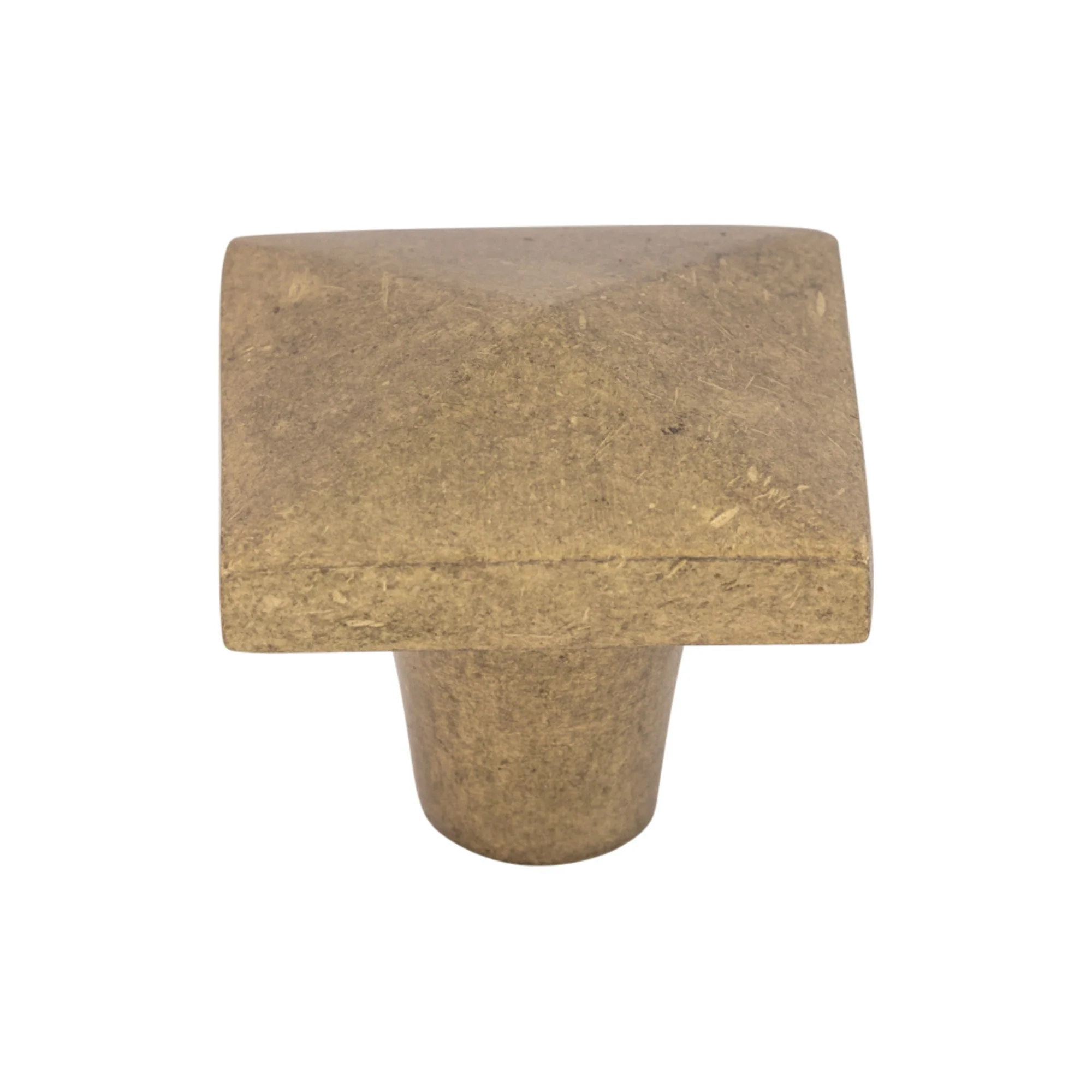 Top Knobs Aspen Square Knob Light Bronze 1-1/2″ Diameter