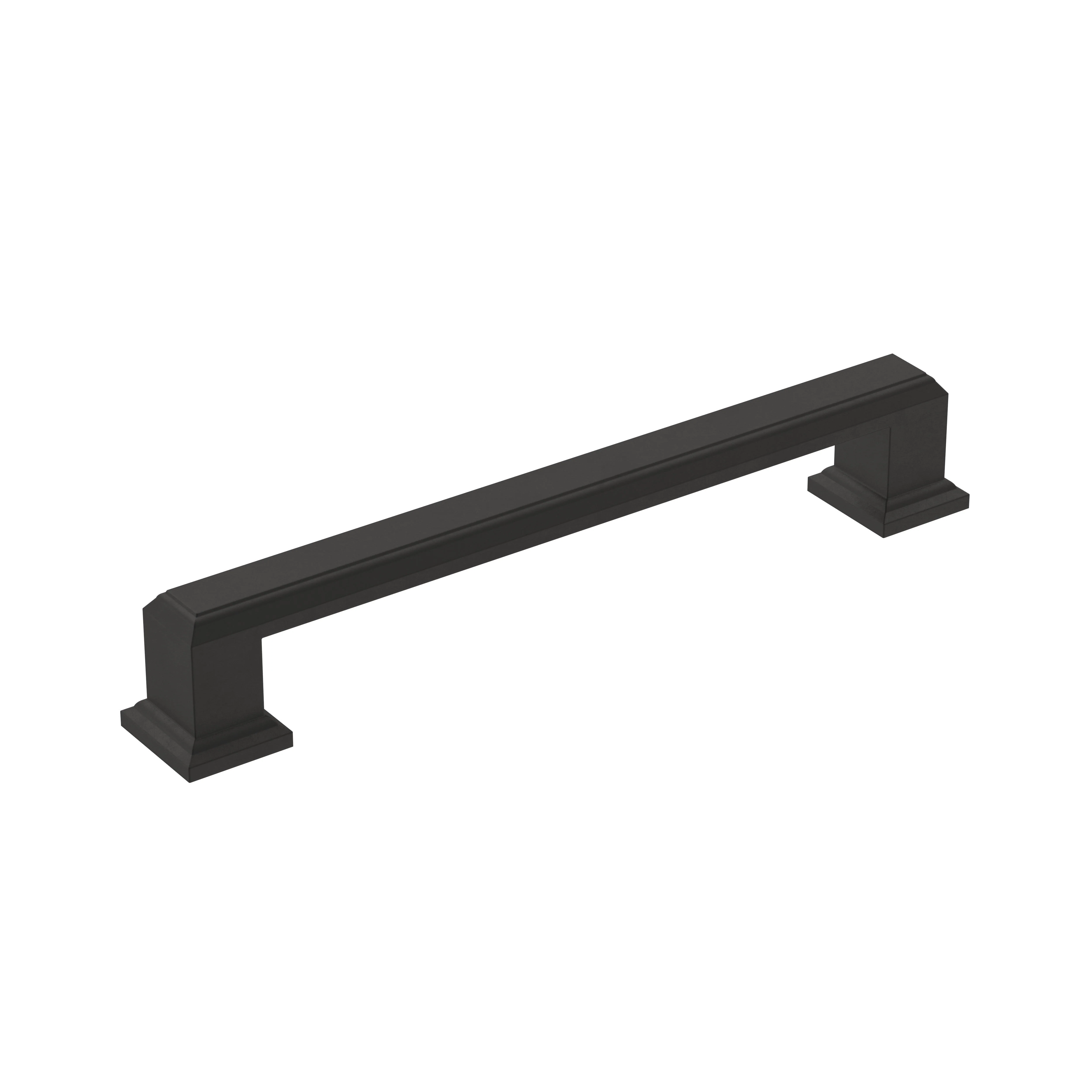 Amerock Appoint Pull Matte Black 5-1/16″ Center to Center