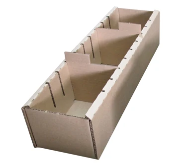 Fast Cap Kaizen Box With Dividers Unassembled