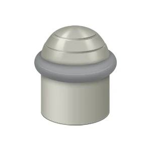Deltana Round Universal Floor Bumper Dome Cap, Satin Nickel, 1-5/8″