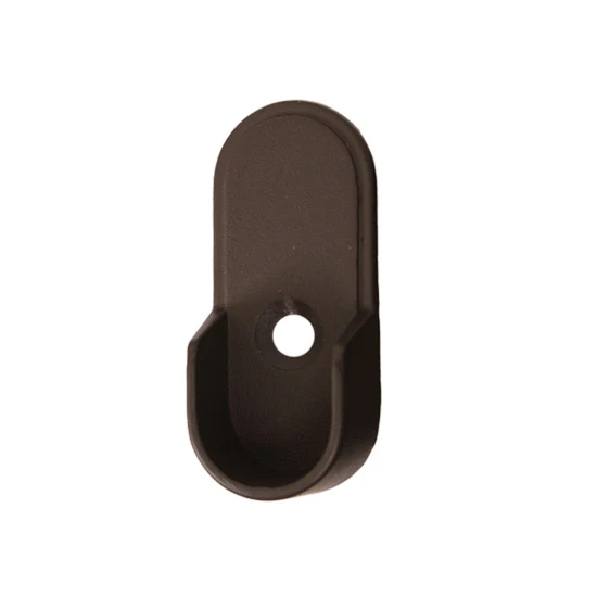 Closet Rod Flange For Oval Rod With Mounting Pins