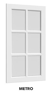 Mullion Door for W3036 (Sold as each) – Metro Series by Fabuwood