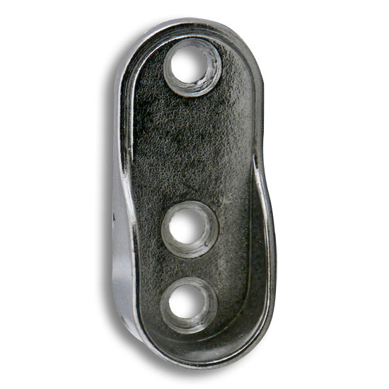 EPCO Closet Rod Flange For Oval Rod Screw On