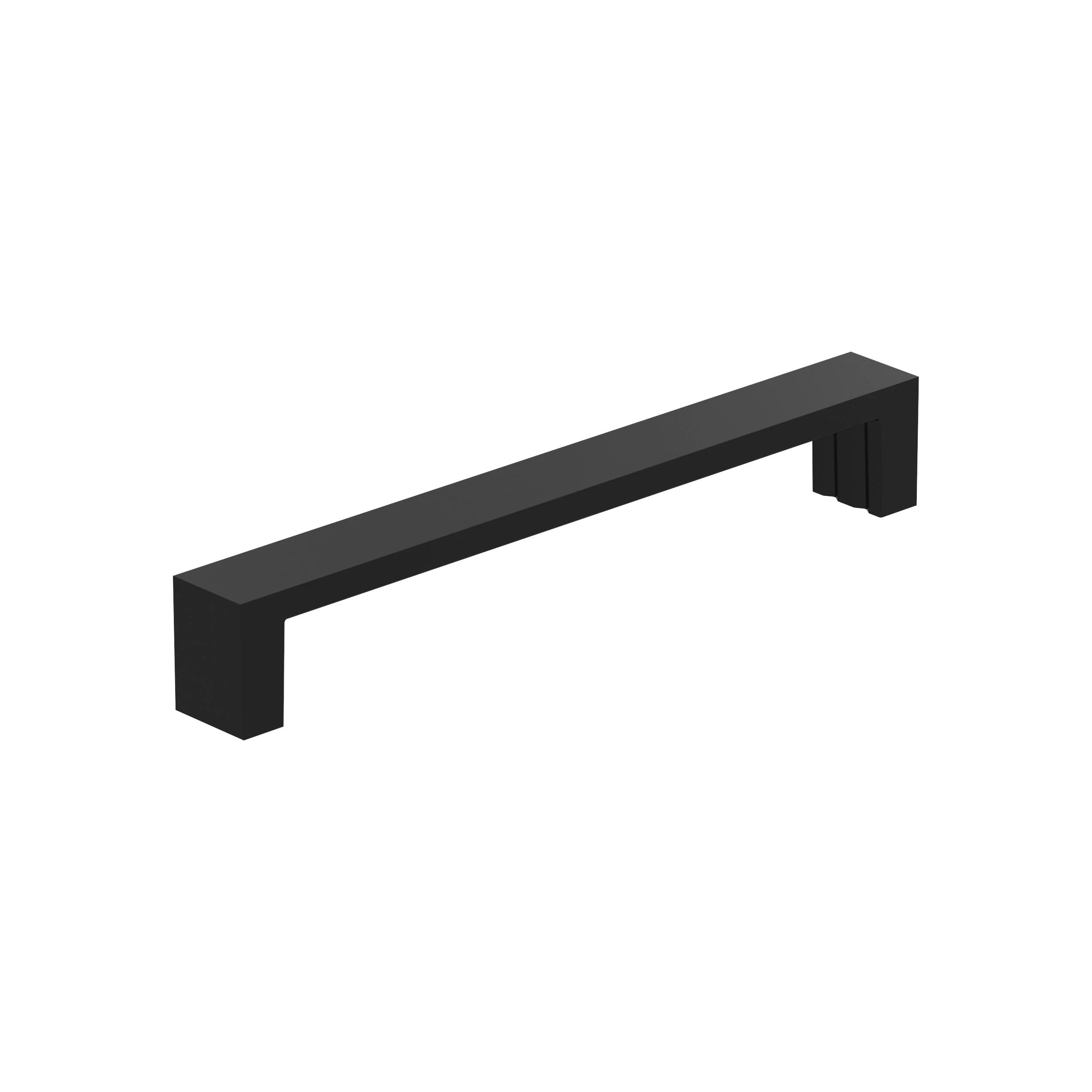 Amerock Augment Pull Matte Black 6-5/16″ Center to Center