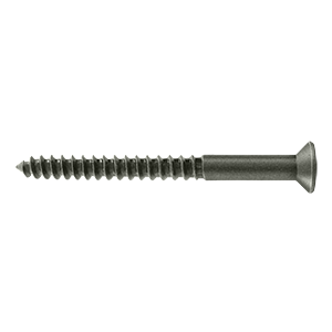 Deltana #12 Solid Brass Wood Screw 2-1/2″ Length Antique Nickel