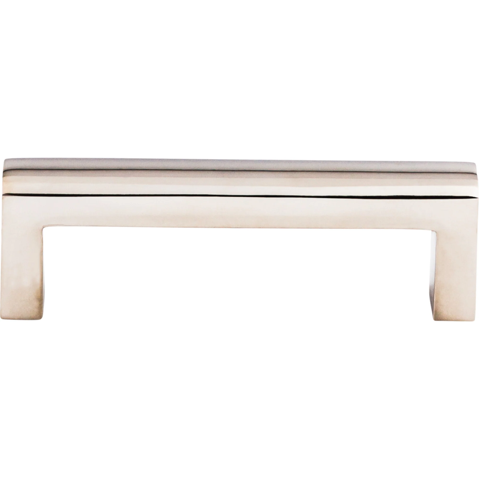 Top Knobs Ashmore Pull Polished Stainless Steel 3-3/4″ Center to Center