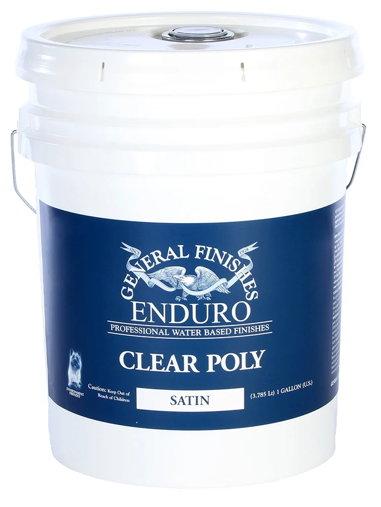 Clear Poly Enduro Clear Poly, Semi-Gloss, 5 Gallon