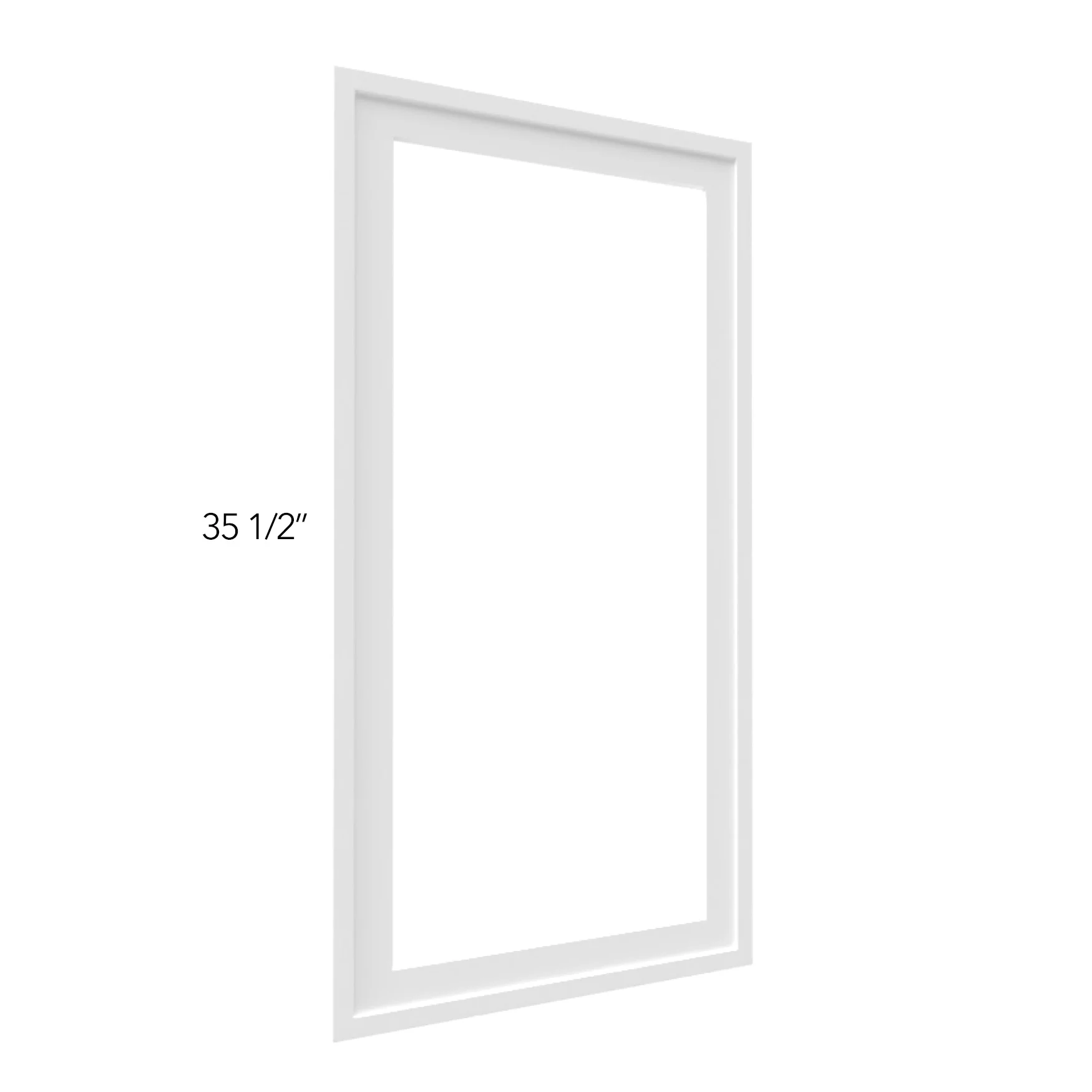 Door Prepped for Glass for W1842 18 W X 42 H – Luna Oak by Fabuwood