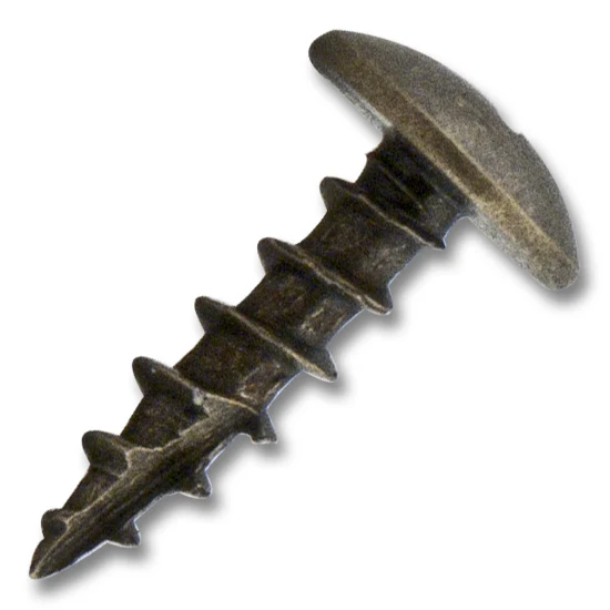 #8 Truss Screw #2 Phillips Drive Coarse Thread Type 17 Point 5/8″ Antique Brass, Multiples of 100