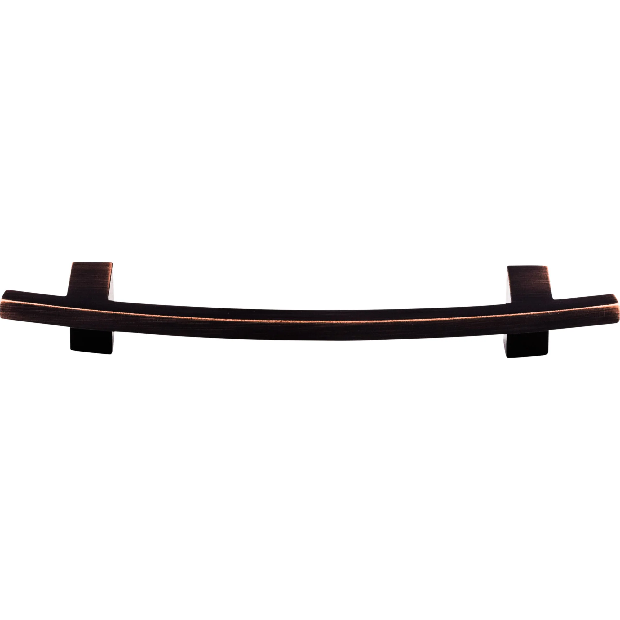 Top Knobs Slanted Pull Tuscan Bronze 5″ Center to Center