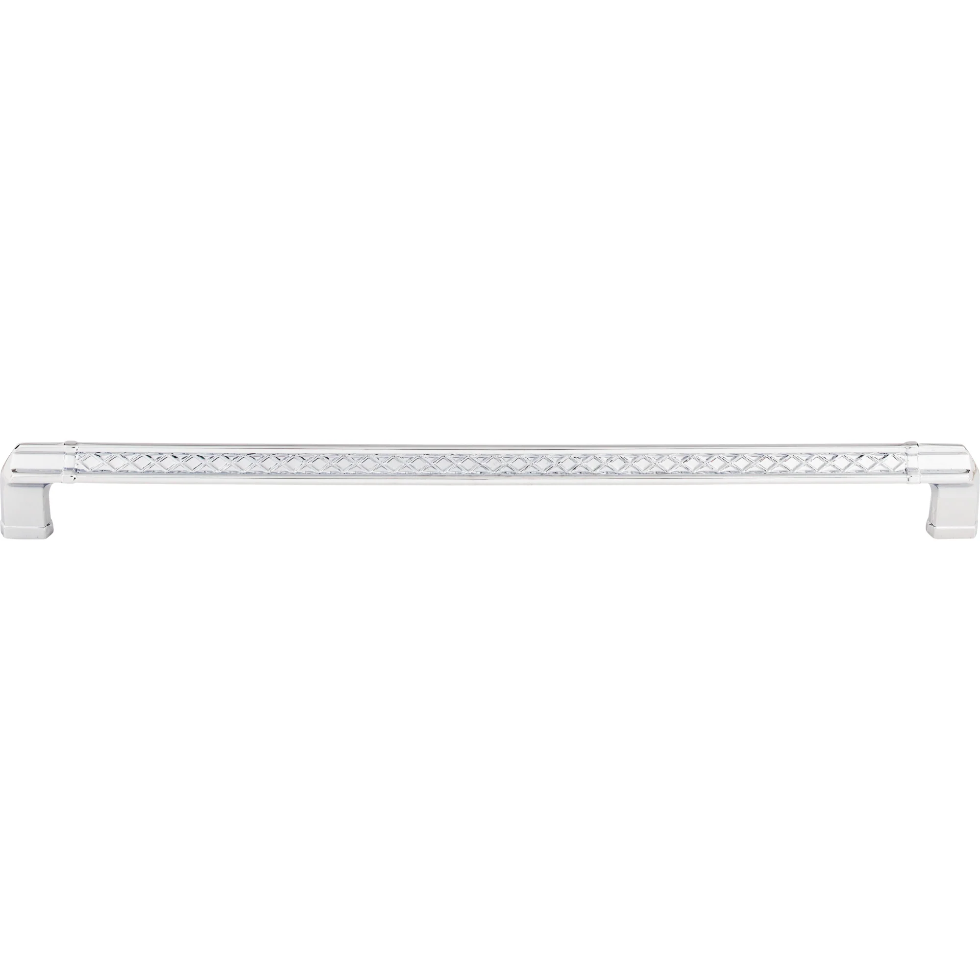 Top Knobs Tower Bridge Pull Polished Chrome 12″ Center to Center