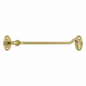 Deltana Cabin Swivel Hook, Polished Brass, 6″