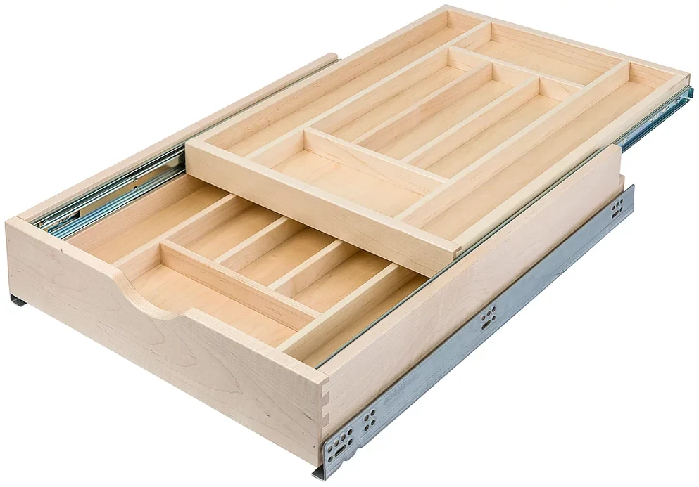 Century Components Double Tier Silverware Drawer 17-7/8″ Width
