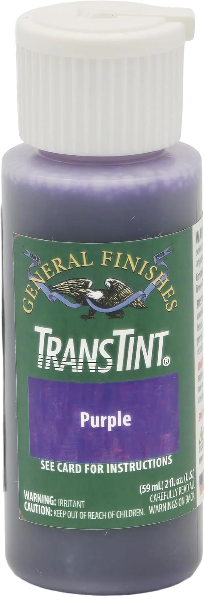 General Finishes Transtint, Purple, 2oz