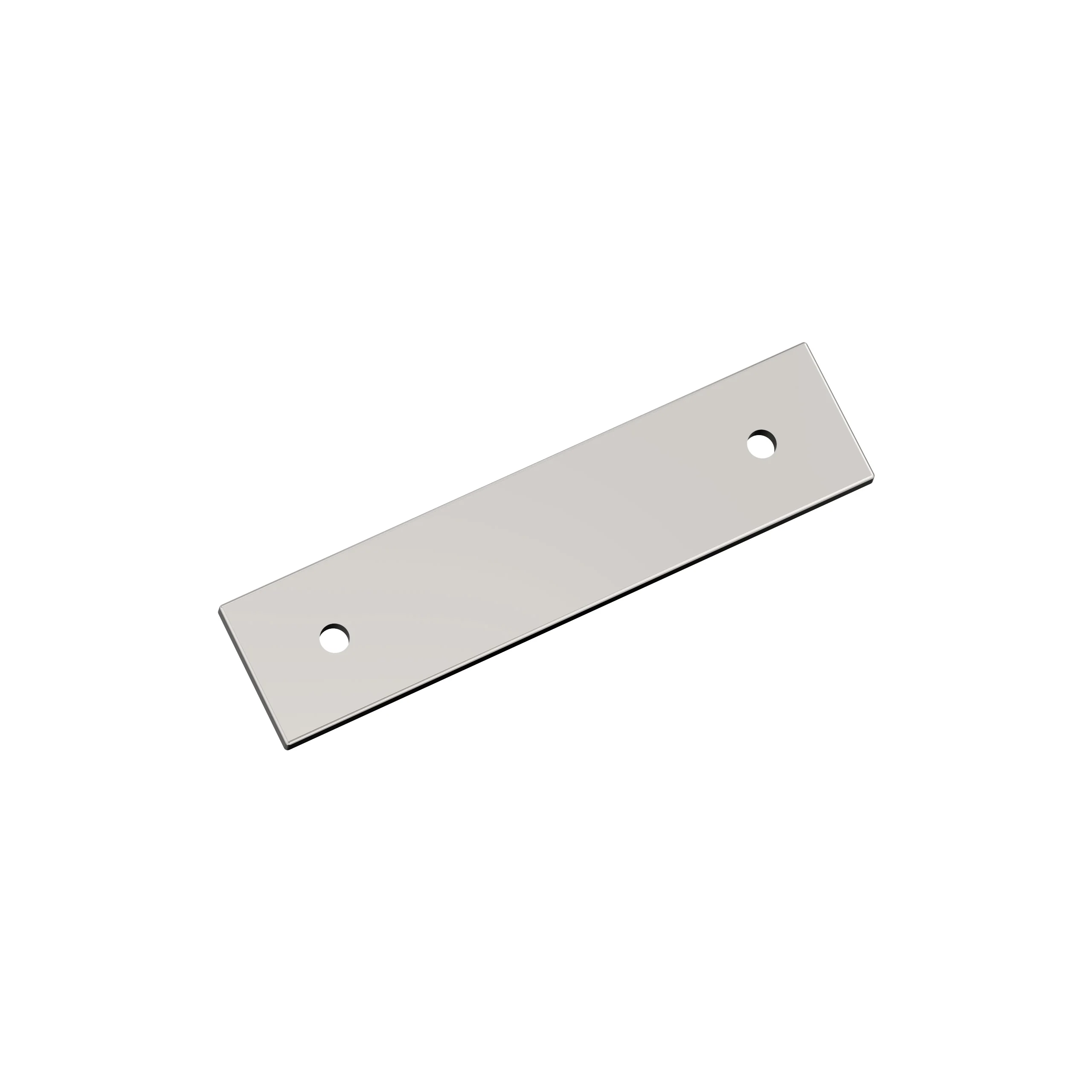 Amerock Ladera Backplate 3″ Center To Center, Polished Nickel
