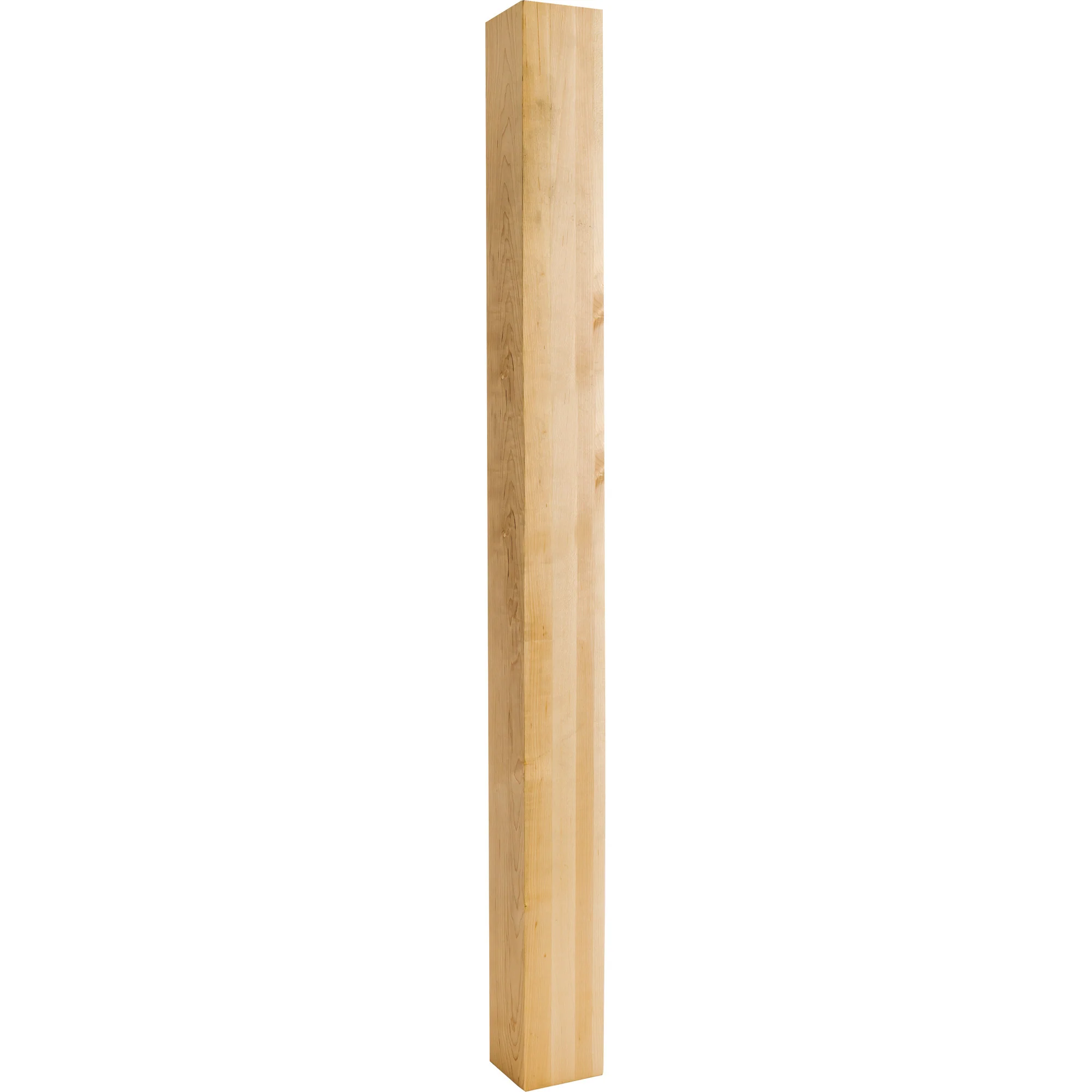 Hardware Resources Square Wood Post Maple 42″ Length 3-1/2″ Width