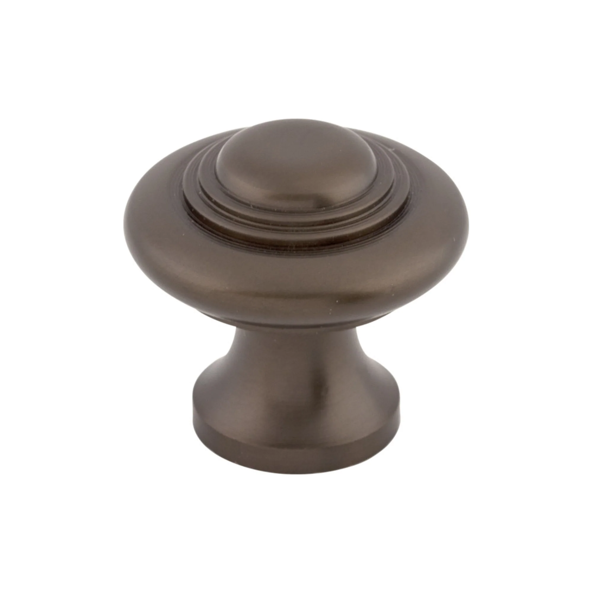 Top Knobs Britannia Knob Oil Rubbed Bronze 1-1/4″ Diameter Ascot Style