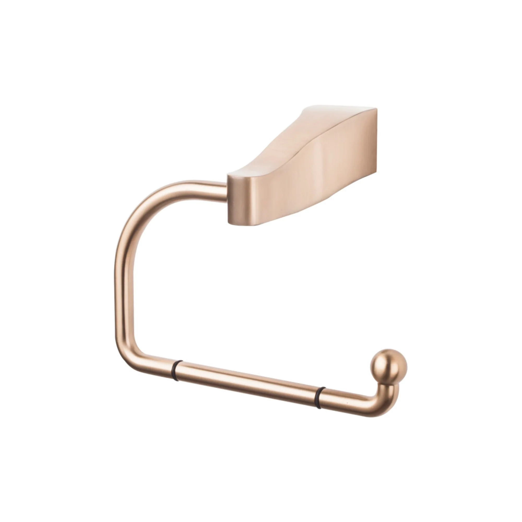 Top Knobs Aqua Bath Tissue Hook, Brushed Bronze