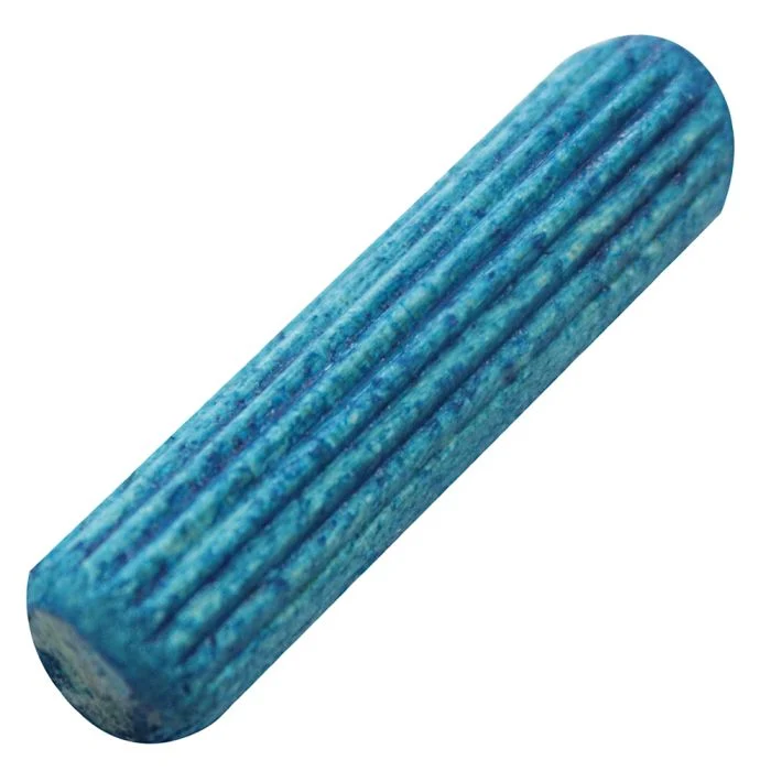 Dowel Pin 8 x 35mm Pre-Glued, Multi-Grooved, Multiples of 1000