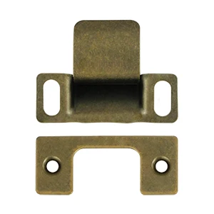 Deltana Strike Plate Dust Cup Adjustable 2-3/4″ x 1-1/4″