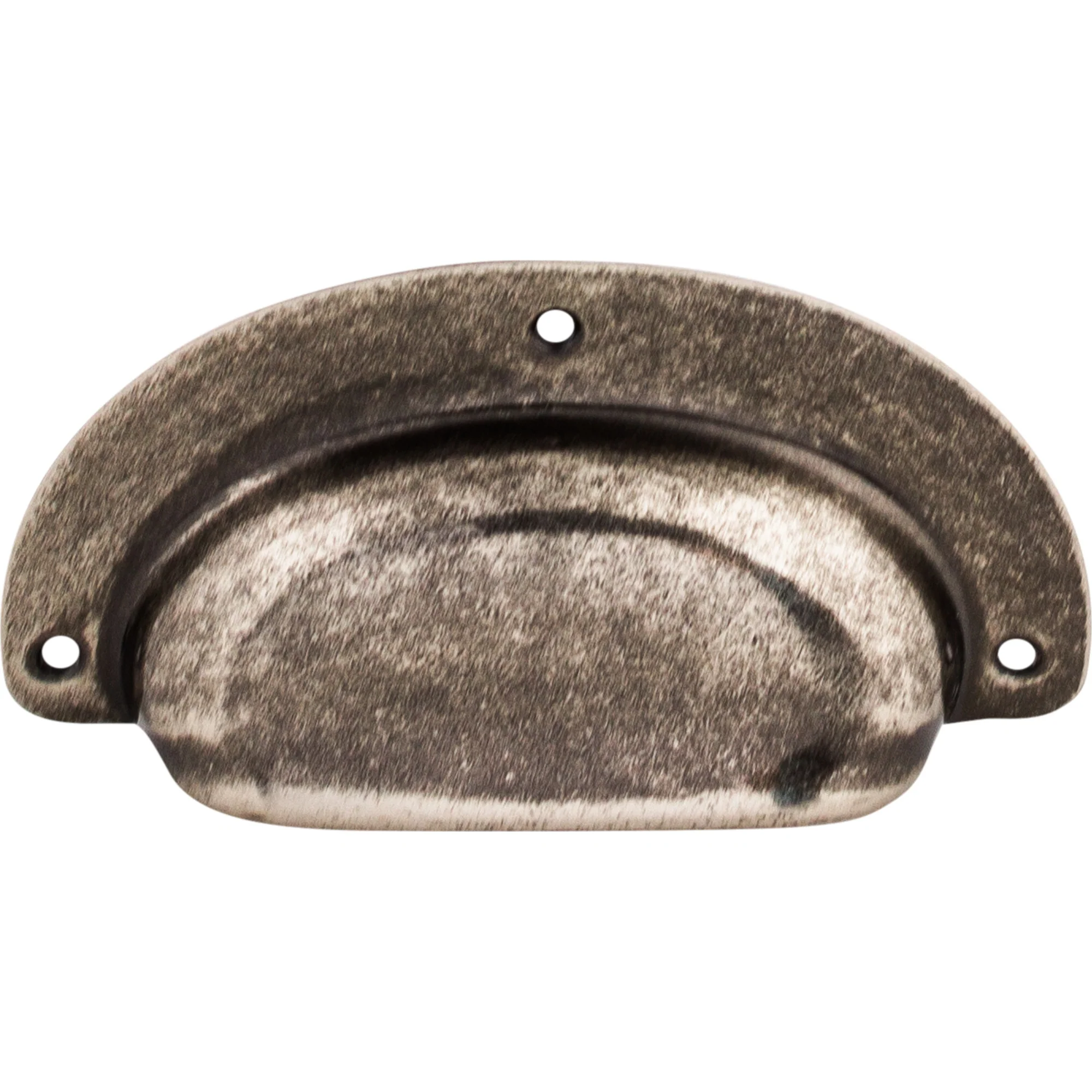 Top Knobs Tuscany Mayfair Cup Pull Antique Pewter Center to Center