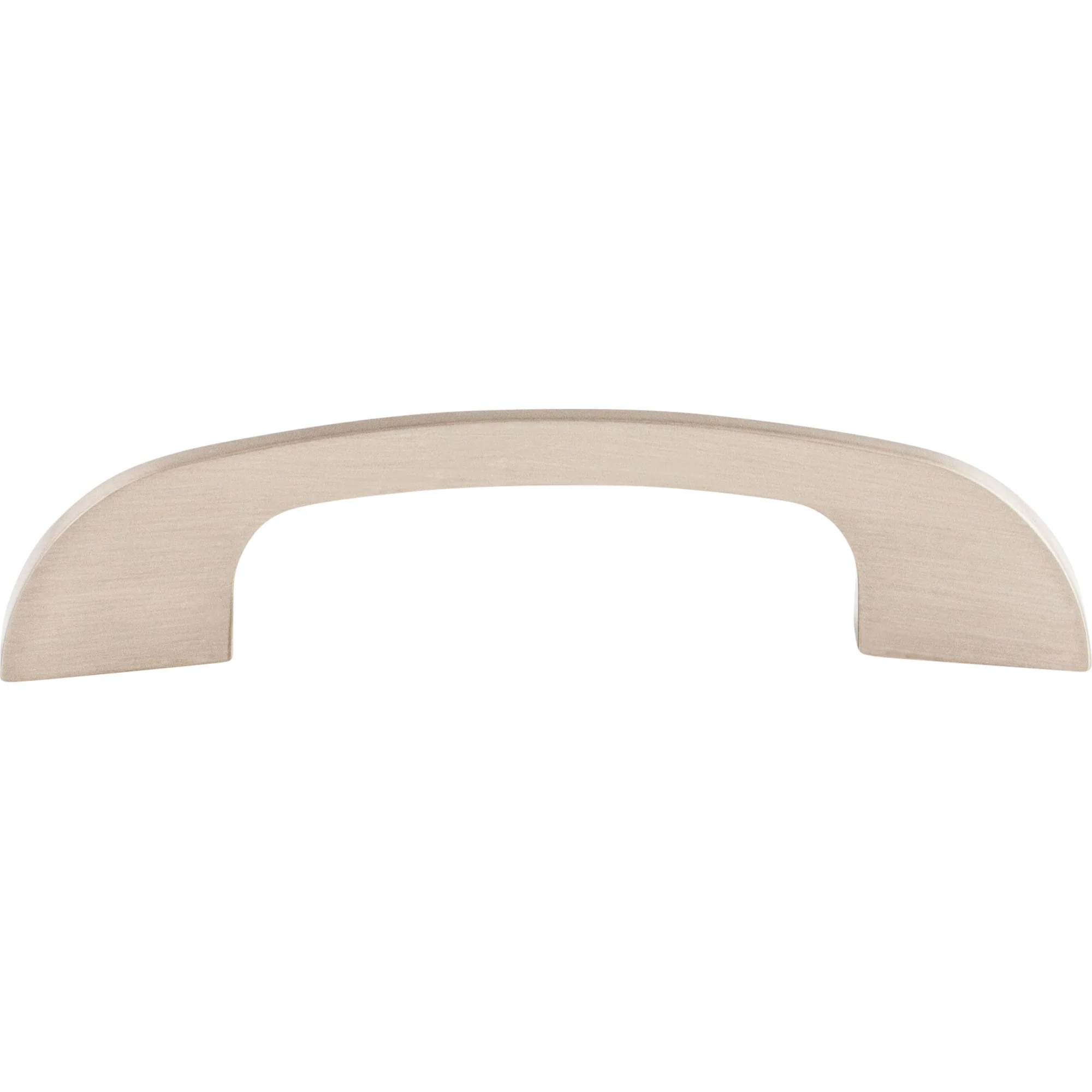 Top Knobs Tidal Curved Pull Satin Nickel 4″ Center to Center