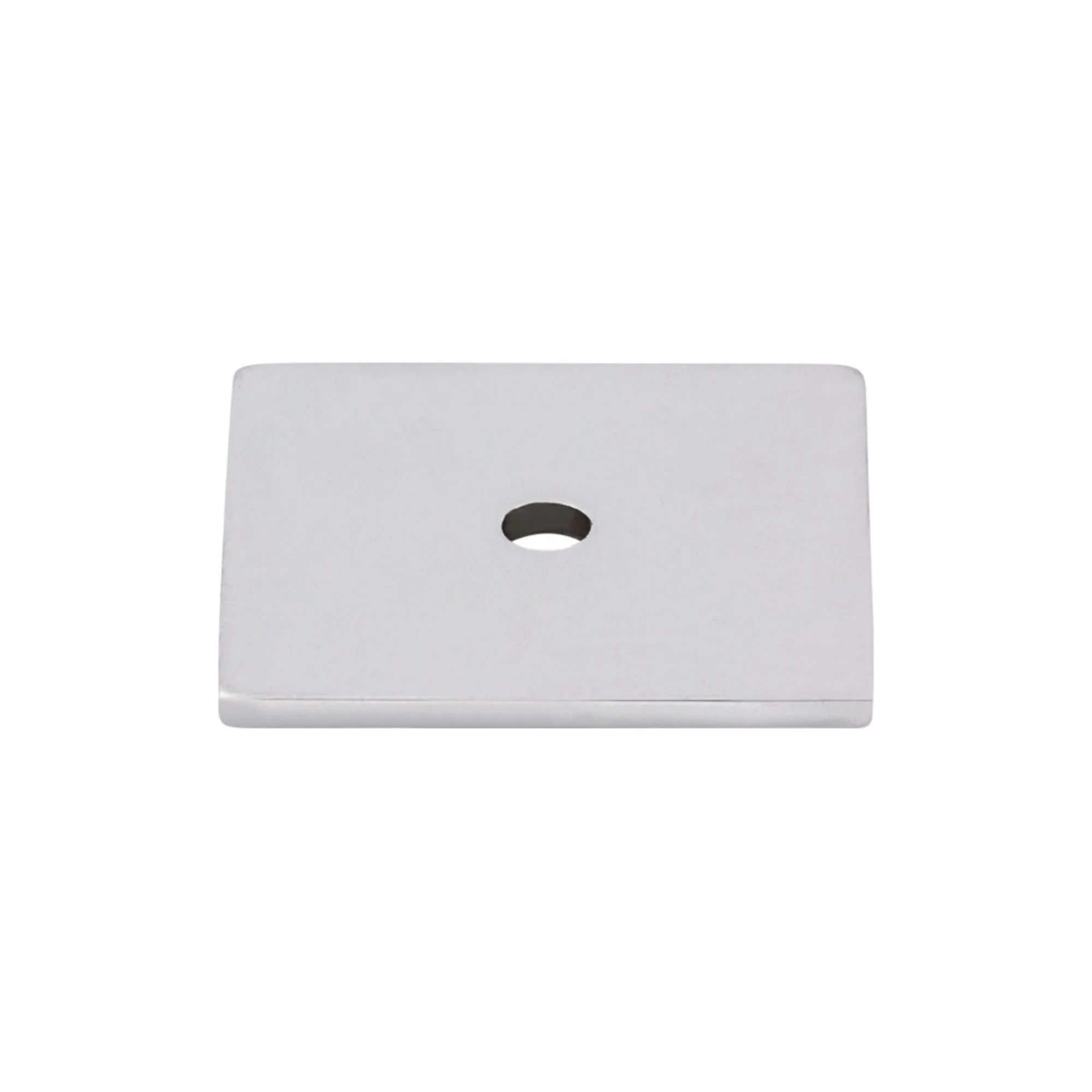 Top Knobs Square Backplate Polished Chrome 1-1/4″ Center to Center