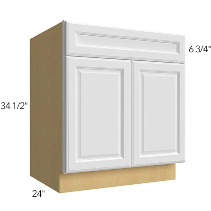 Sink Base 24 W X 34-1/2 H X 24 D- Hallmark Frost by Fabuwood