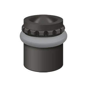 Deltana Round Universal Floor Bumper Pattern Cap, Oil Rubbed Bronze, 1-5/8″