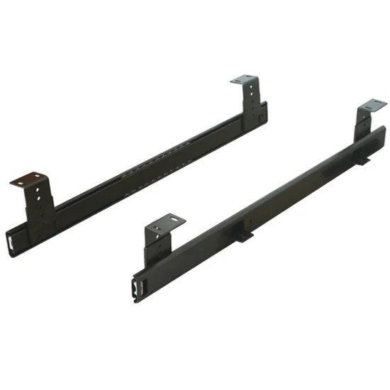 CSH Key Board Slide Ball Bearing Lock-In Lock-Out Black