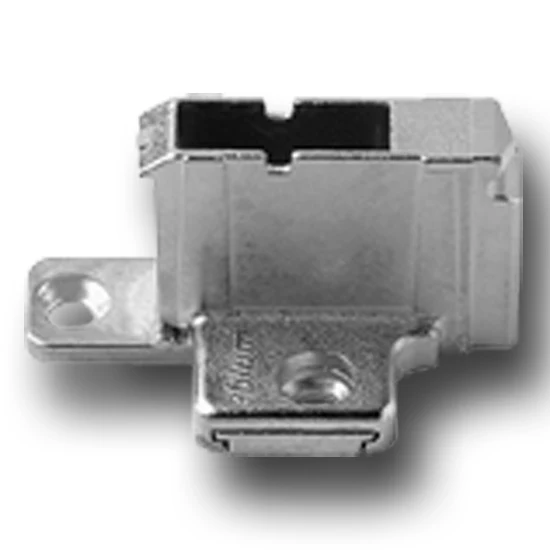 CLIP Mounting Plates 18mm Two Piece Zinc