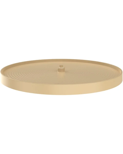 Rev-a-shelf Lazy Daisy Polymer Full Circle Bottom Mount Single Tray Lazy Susan, 32″