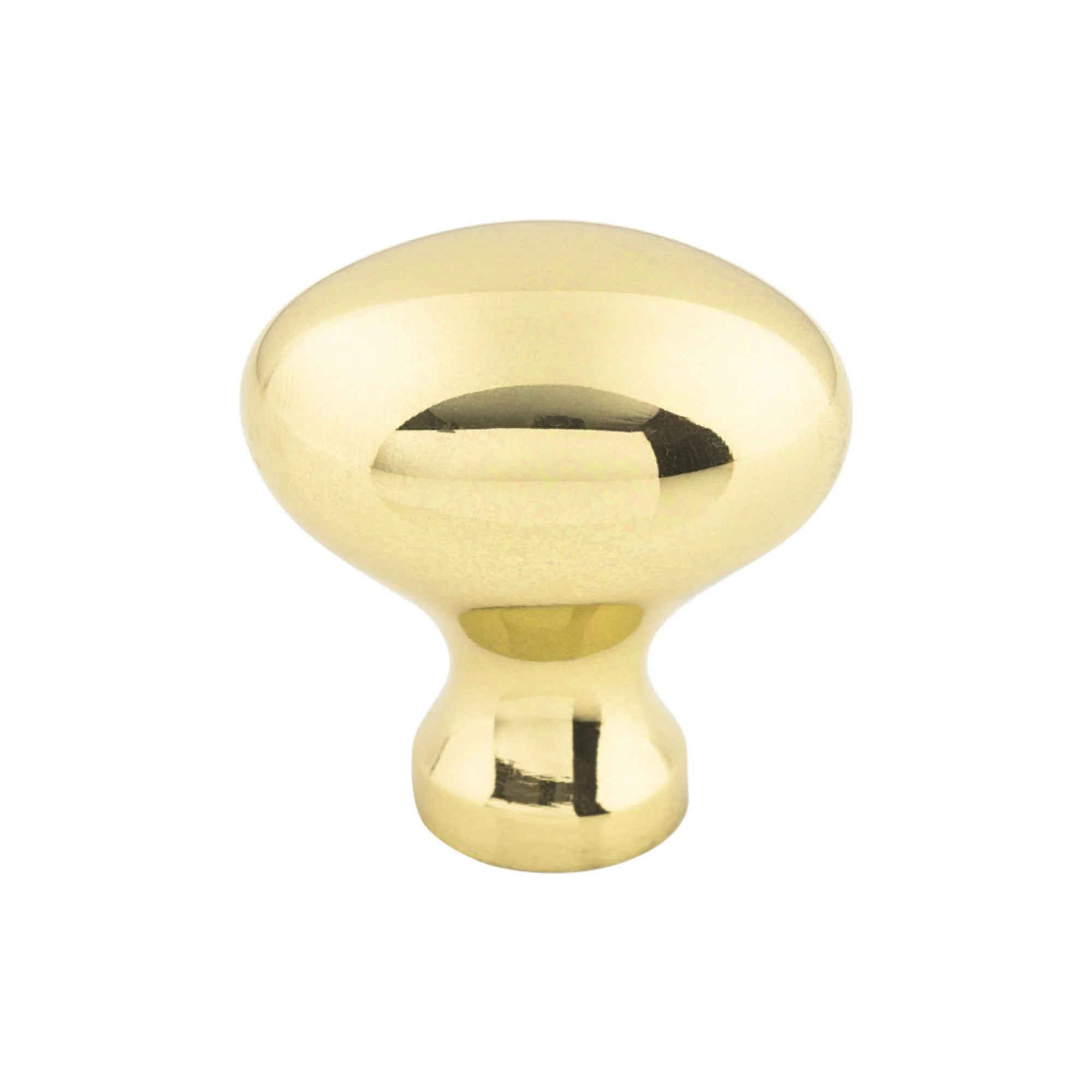 Top Knobs Somerset Knob Polished Brass 1-1/4″ Diameter Egg Style
