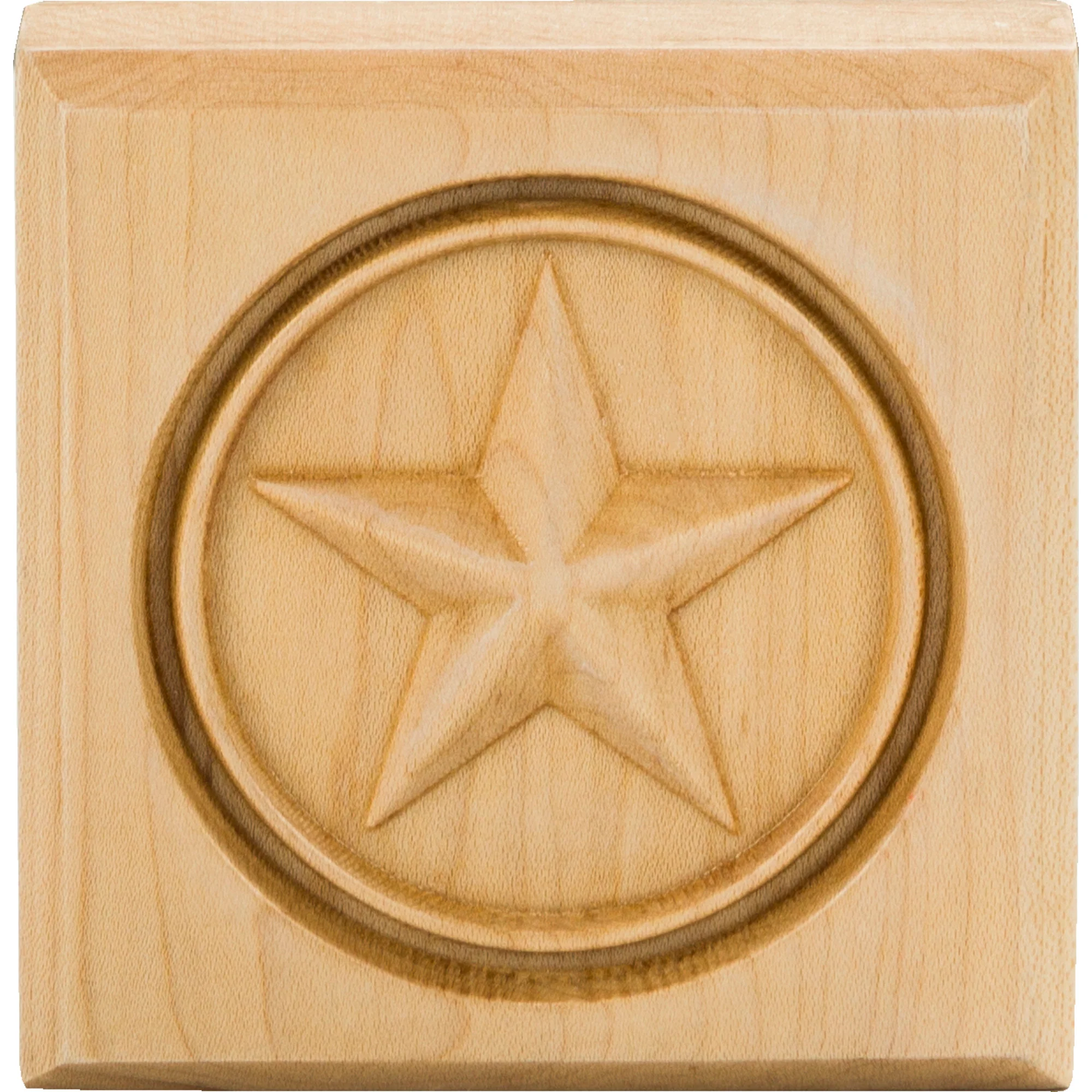 Hardware Resources Star Rosette Alder 3-1/2″ Length