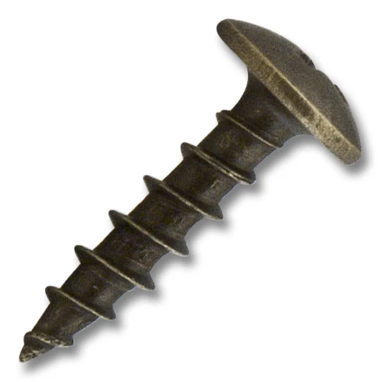 #6 Phillips Pan Head Screw 5/8″ Antique Brass Multiples of 100