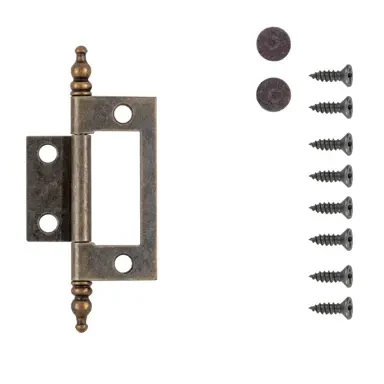Hickory Hardware Self Mortise Free Swinging Hinge 3-1/8" x 1-7/16"