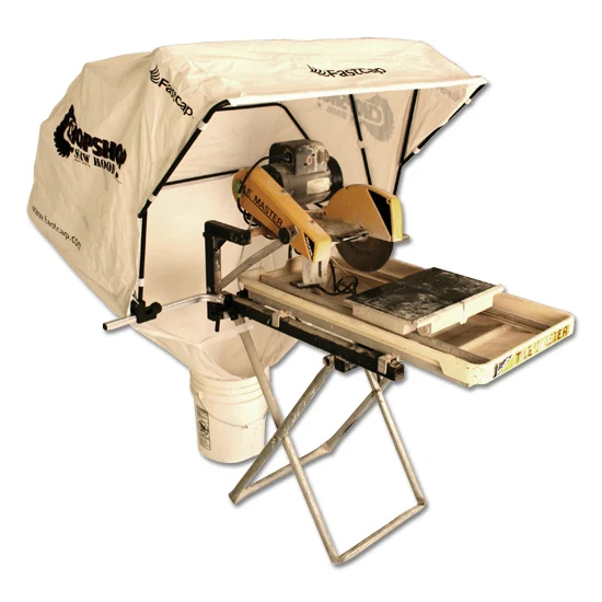 White Chopshop Saw Hood