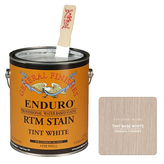 Enduro RTM Stain System, Tint White, Gallon