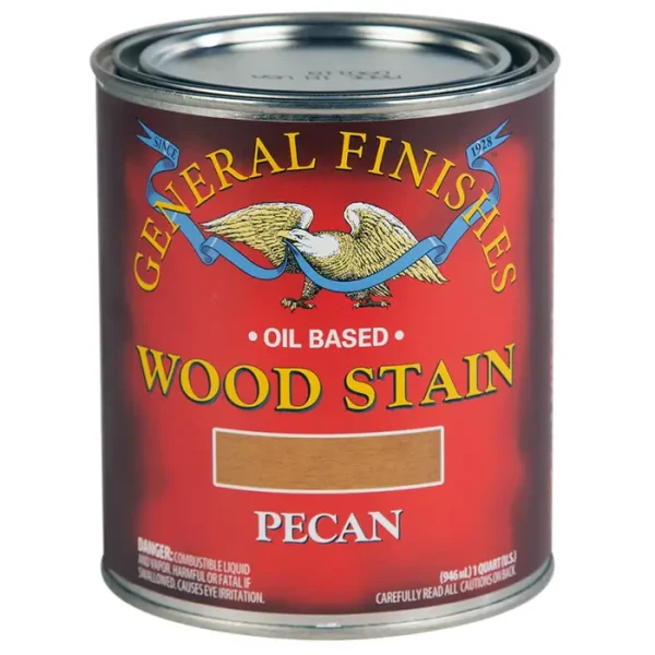 General Finishes Oil Base Stain, Pecan, Quart