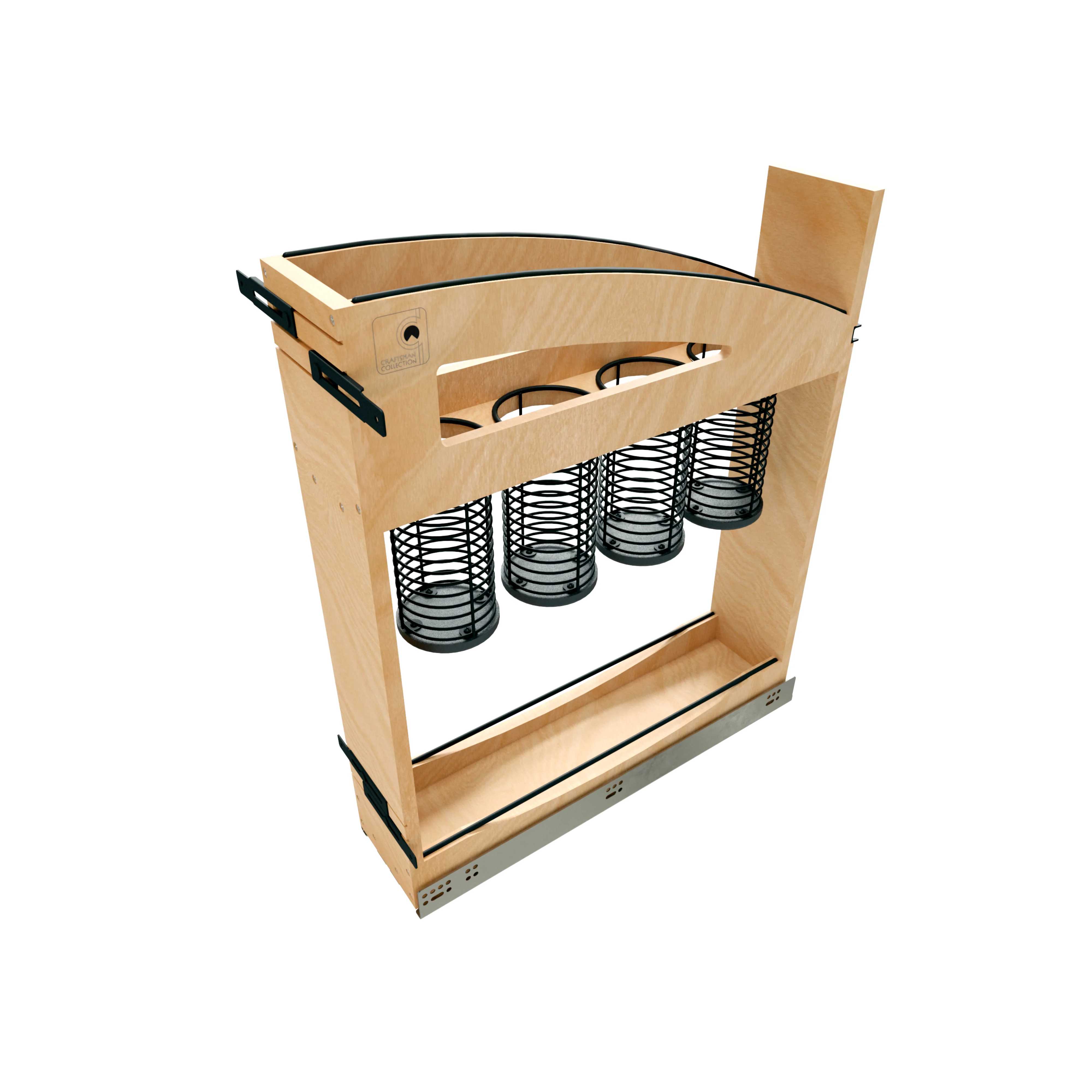 Craftsman Collection Solid Maple Utensil Pullout Organizer