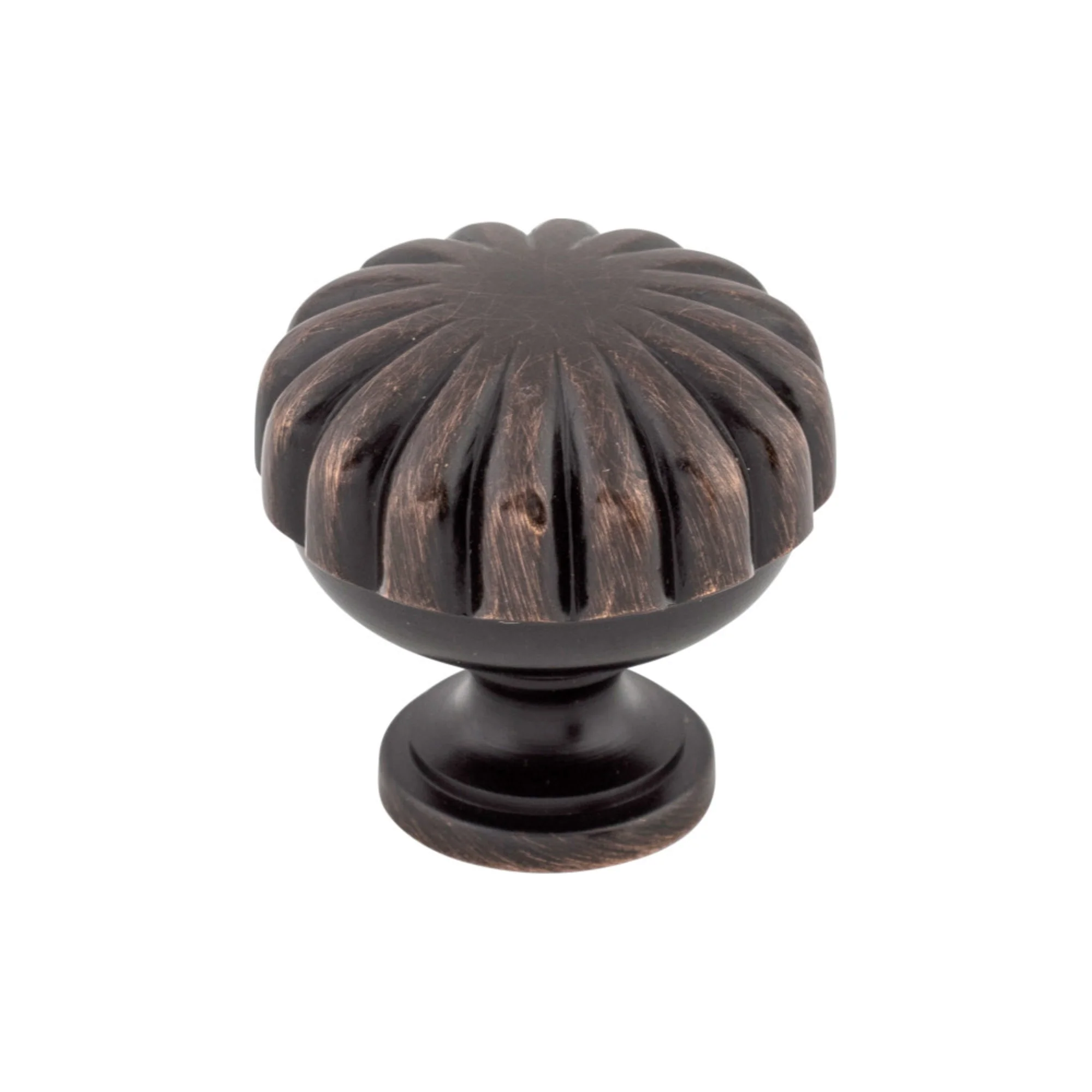 Top Knobs Somerset Knob Tuscan Bronze 1-1/4″ Diameter Melon Style