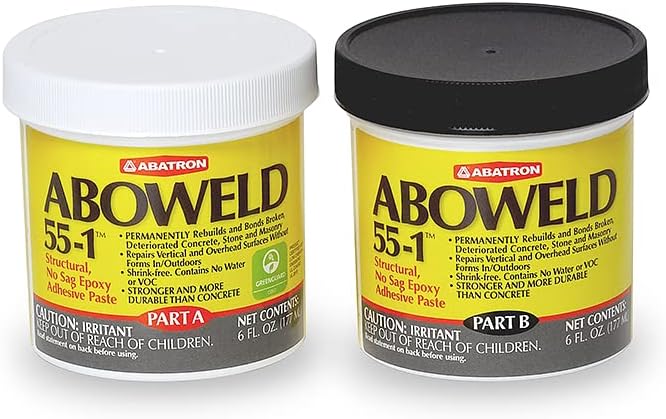 Aboweld 12 Ounce Kit  6 oz Resin,  6 oz Hardener