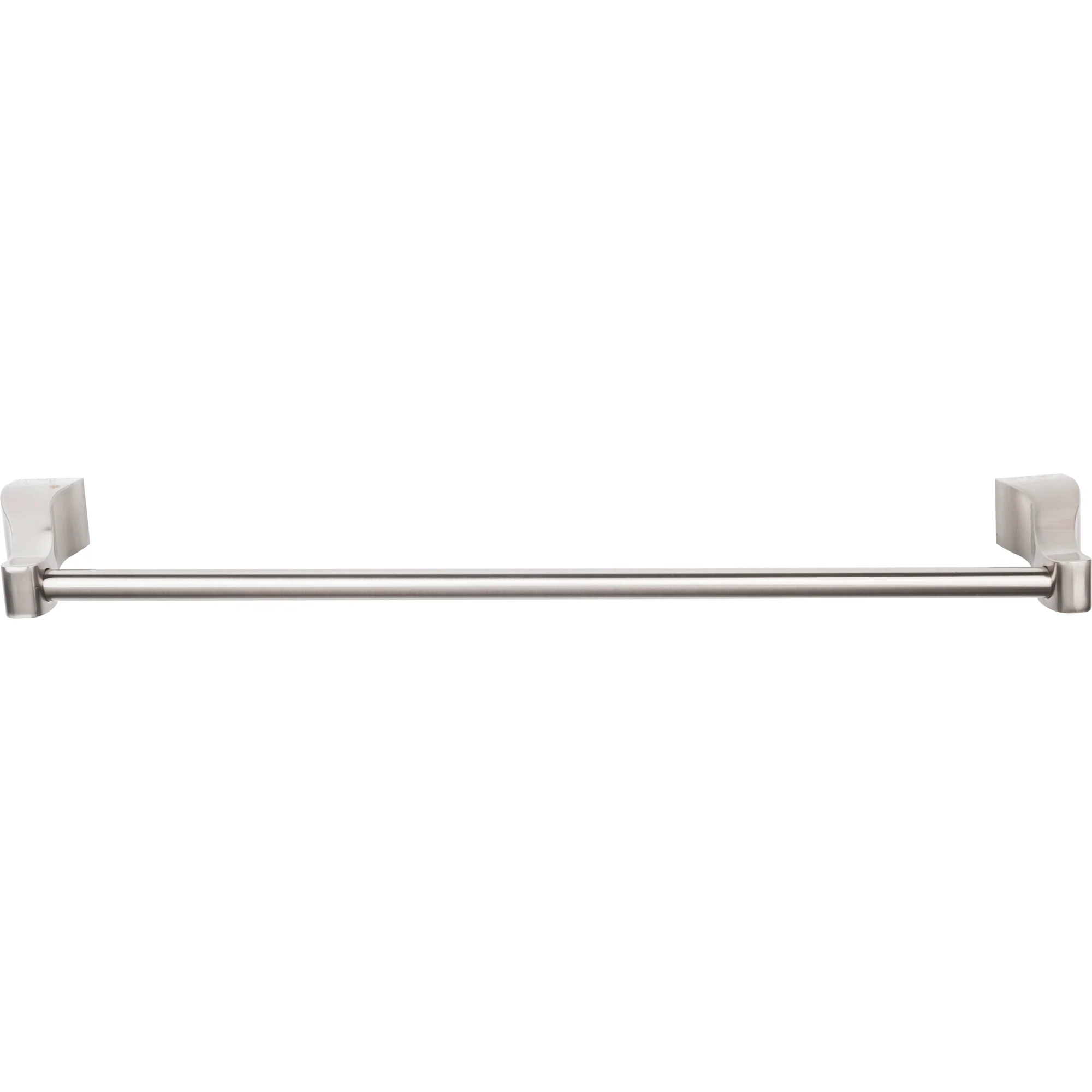 Top Knobs Aqua Bath Towel Rod, Satin Nickel, 24″