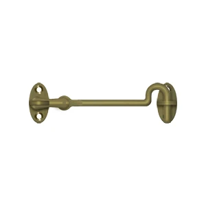 Deltana Cabin Swivel Hook, Antique Brass, 4″