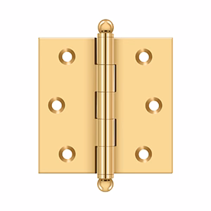 Deltana 2-1/2″ x 2-1/2″ Hinge With Ball Tips