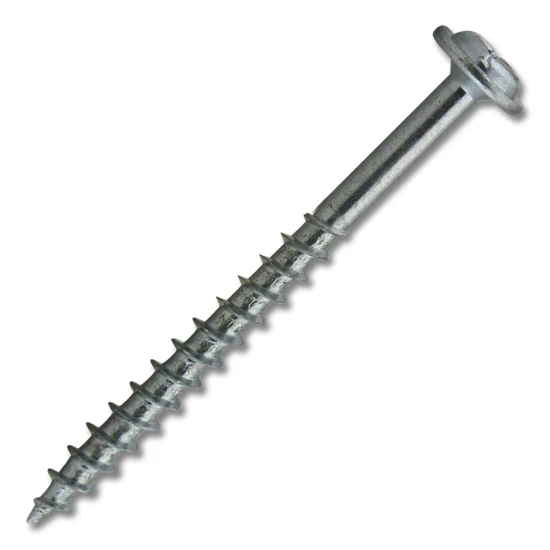 #8 Screw Round Washer Head #2 Square/Phillips Combo Coarse Thread